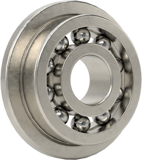 Rulman, Flanşlı, Açık, Ticaret No. 681, 1,5 mm şaft çapı için