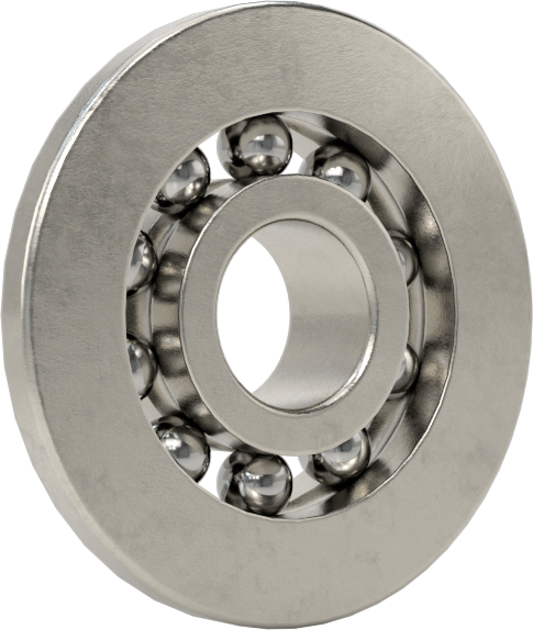 Rulman, Flanşlı, Açık, Ticaret No. 681, 1,5 mm şaft çapı için