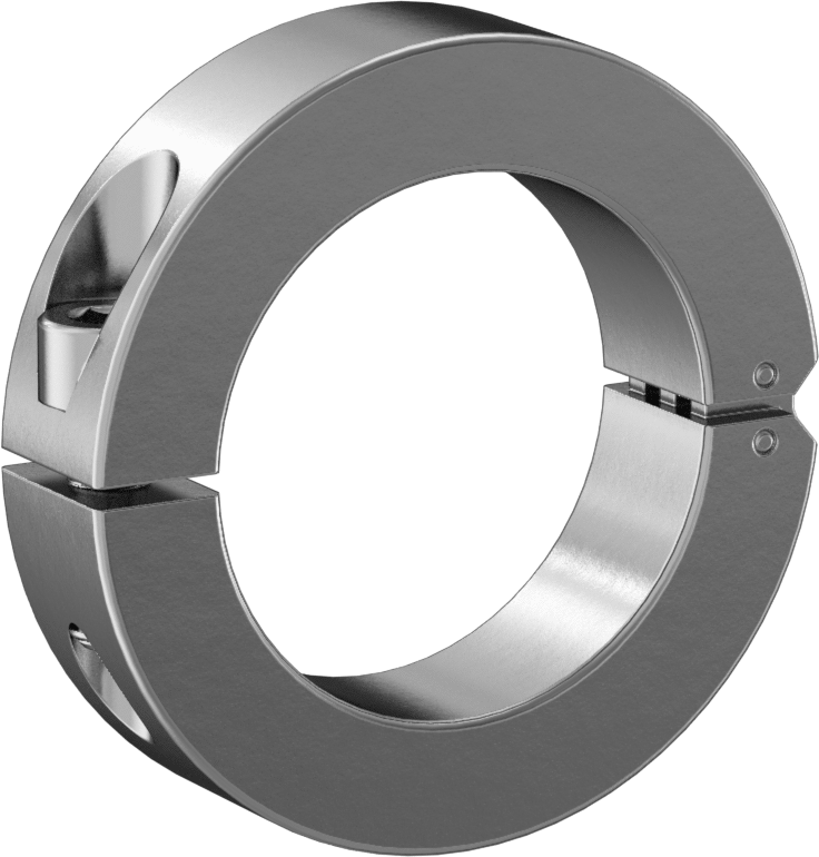 Menteşeli Mil Yaka, 40 mm Çap için, 303 Paslanmaz Çelik