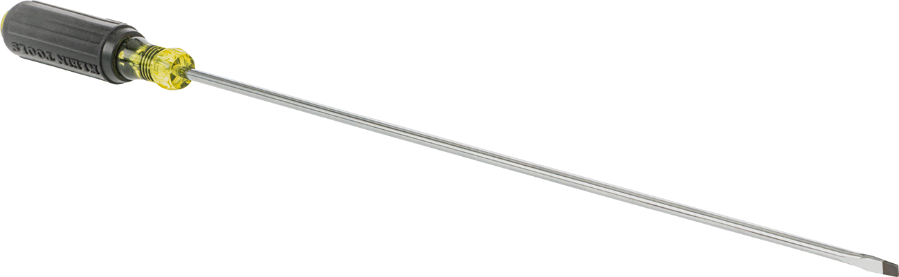 Yastıklı Tutamaklı Tornavida, 3/16" Yivli Tahrik, 11-3/4" Toplam Uzunluk