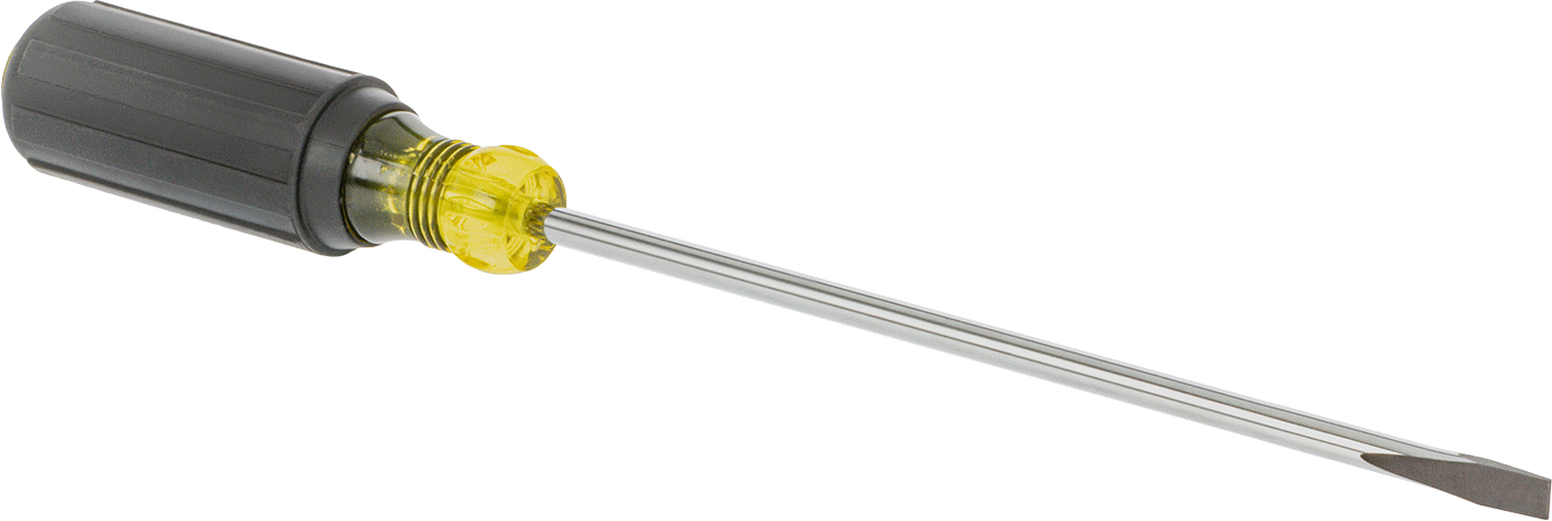 Yastıklı Tutamaklı Tornavida, 1/4" Yivli Tahrik, 12-3/8" Toplam Uzunluk