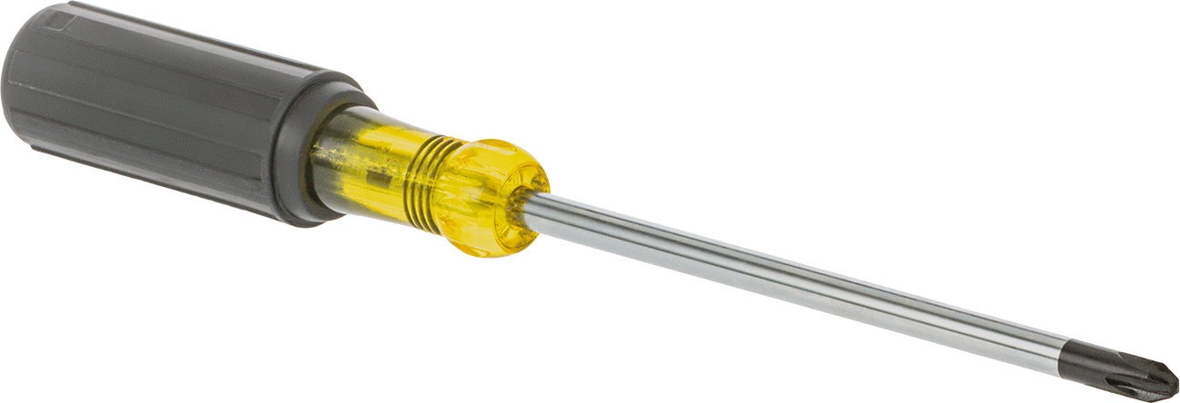 Yastıklı Tutamaklı Tornavida, Premium, 3 Numaralı Phillips Ucu, 11" Toplam Uzunluk