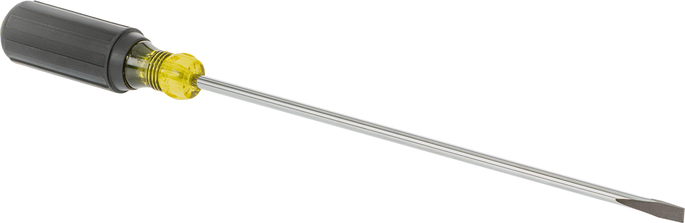 Yastıklı Tutamaklı Tornavida, 1/4" Yivli Tahrik, 14-3/8" Toplam Uzunluk