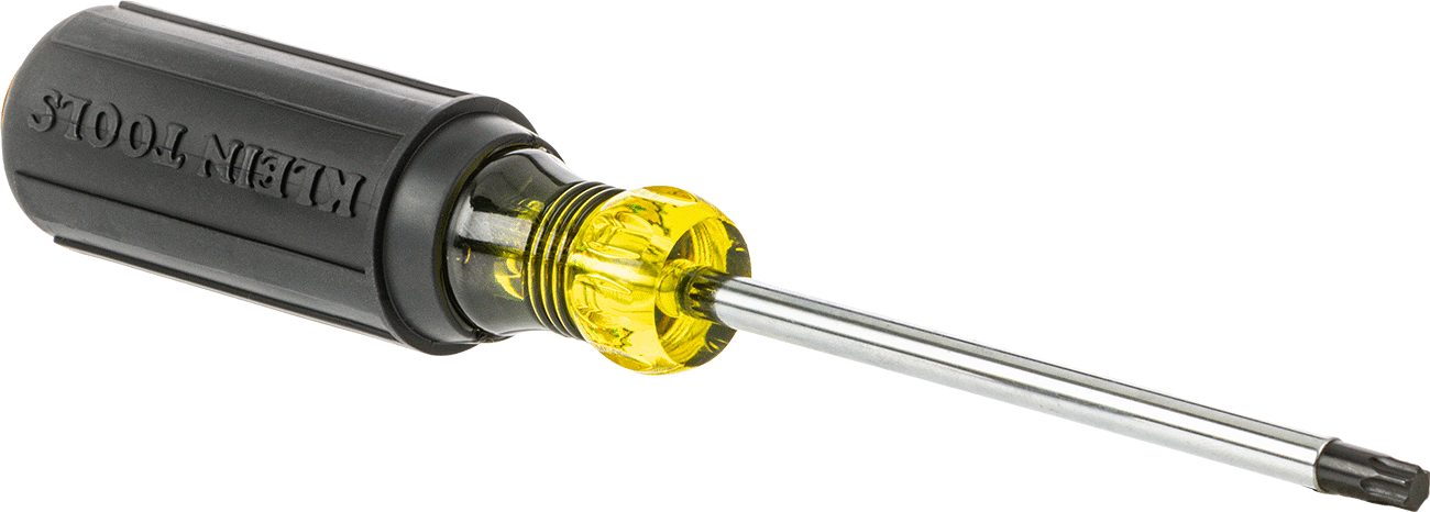 Yastıklı Tutamaklı Tornavida, T30 Torx Tahrik, 8-5/16" Toplam Uzunluk
