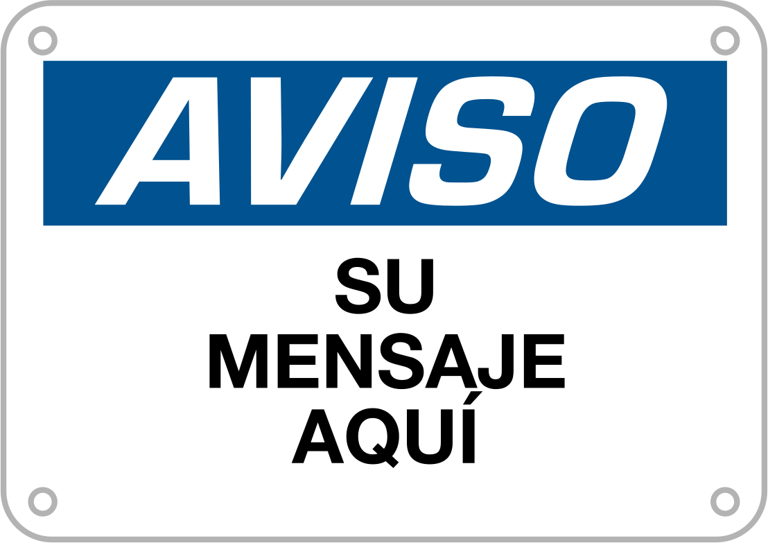 Polietilen (Aviso) Tabela, 7 inç Yükseklik x 10 inç Genişlik