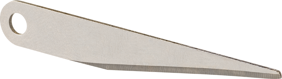 Hassas Bıçak Bıçağı, Anma Numarası 102, Çelik, 2-3/8“ Uzunluk x 5/16” Genişlik