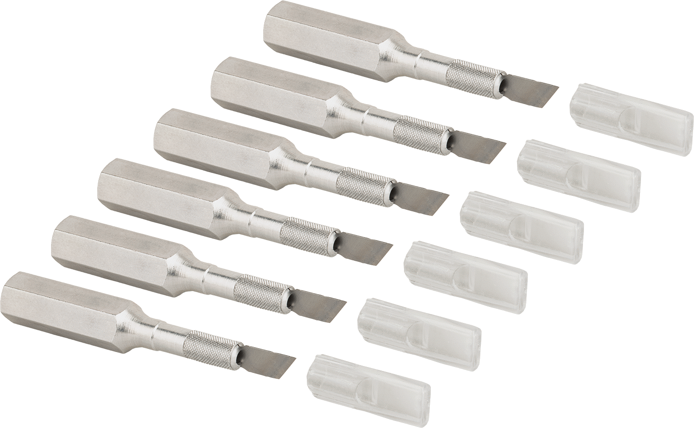 Ağır Hizmet Tipi Hassas Bıçaklar, 1-5/8" Bıçak Uzunluğu