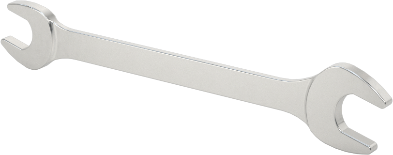Kısa Açık Uçlu Anahtar, 6 mm x 7 mm Boyut, 3-1/8" Toplam Uzunluk