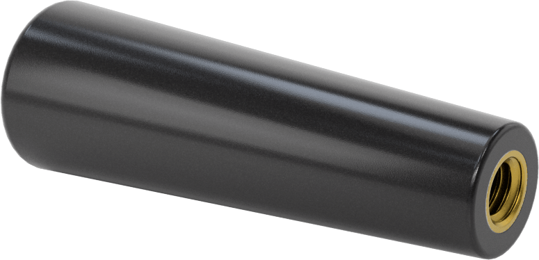 Plastik Konik Sap, Yüksek Sıcaklık, 5/16“-18 Boyutlu 3/4” Derinlikli Dişli ile, 2-5/8" Uzunluk