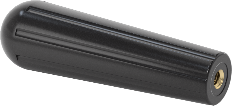 Plastik Konik Sap, Yüksek Sıcaklık, 1/4“-20 Boyutlu 1/2” Derinlikli Dişli, 3-7/8" Uzunluk