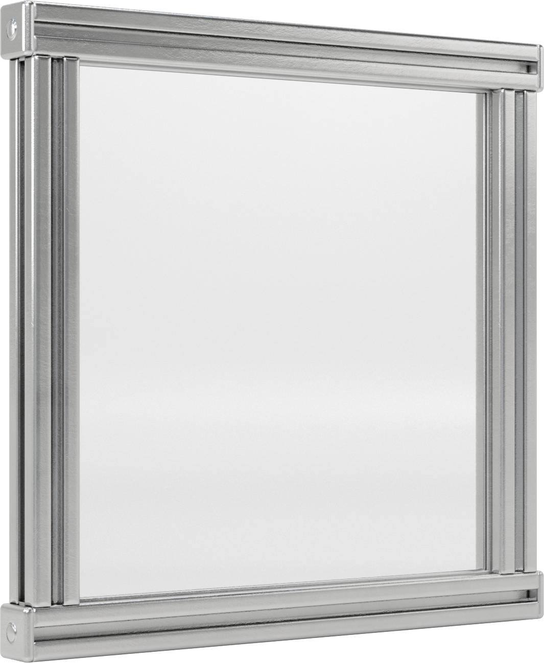 Makineye Monte T-Yivli Çerçeveleme Makinesi Koruyucusu, 1'0“ Yükseklik x 1'0” Genişlik, Katı Yapı