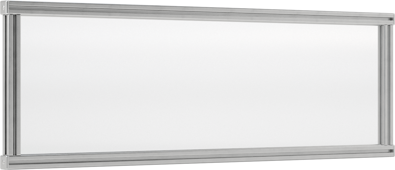 Makineye Monte T-Yivli Çerçeveleme Makinesi Koruyucusu, 1 fit 0 inç Yükseklik x 3 fit 0 inç Genişlik, Katı Yapı