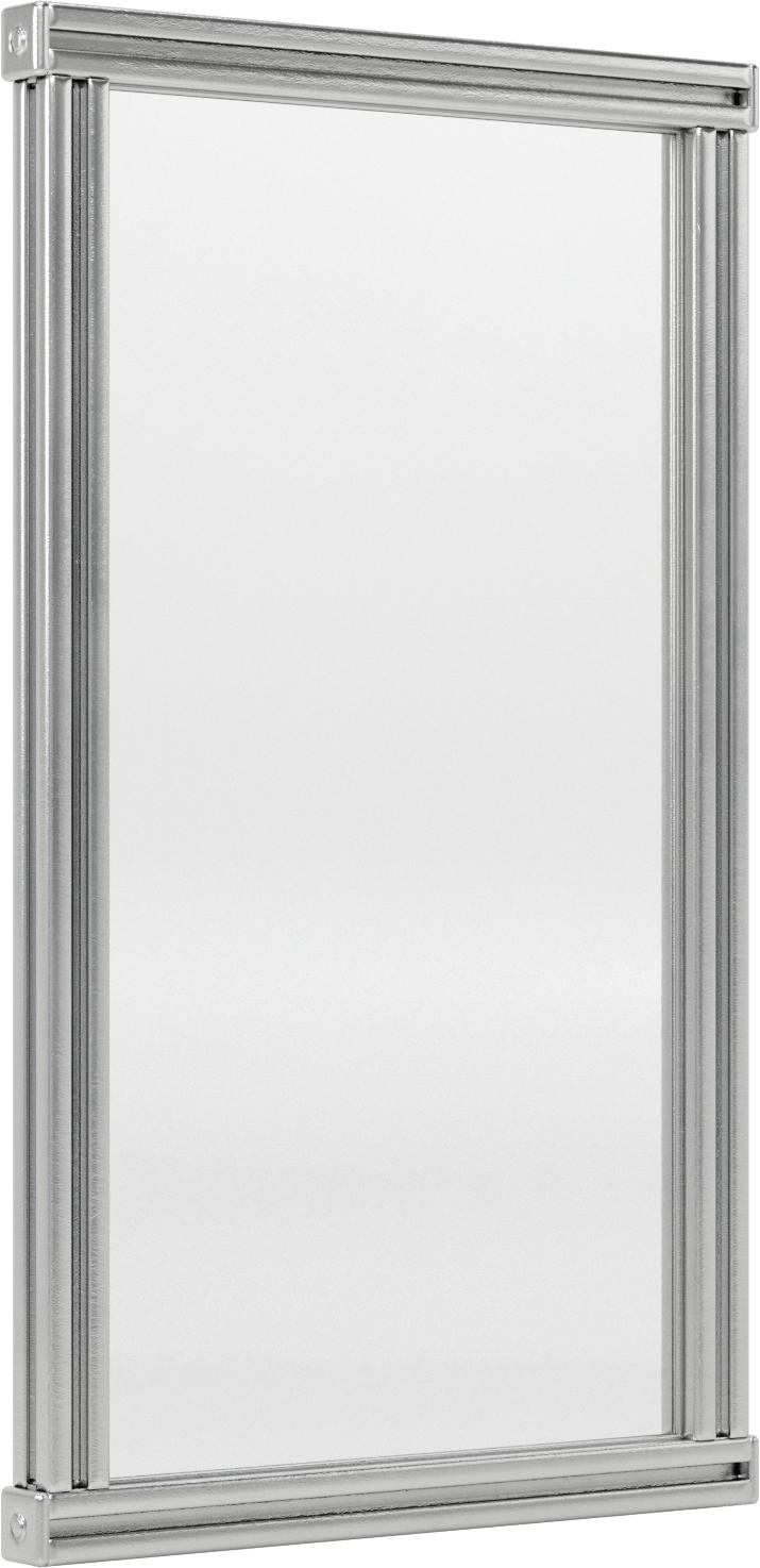 Makineye Monte T-Yivli Çerçeveleme Makinesi Koruyucusu, 1'9“ Yükseklik x 1'0” Genişlik, Katı Yapı