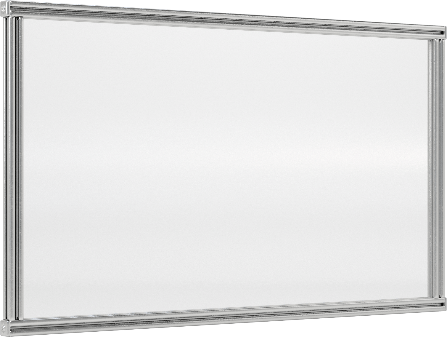 Makineye Monte T-Yivli Çerçeveleme Makinesi Koruyucusu, 1'9“ Yükseklik x 3'0” Genişlik, Katı Yapı