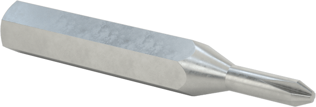 Numara 00 Phillips Ucu, 4 mm Altıgen Şaft