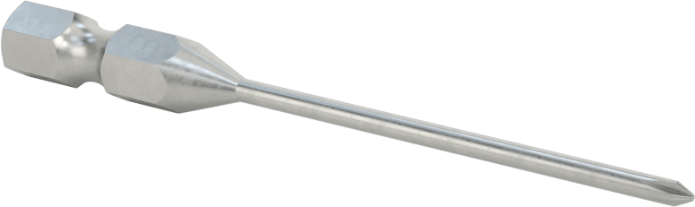 Phillips Ucu, Elektrikli Aletler için 1/4" Altıgen Şaft, 00 Numaralı Boyut, 2,75 inç Uzunluk