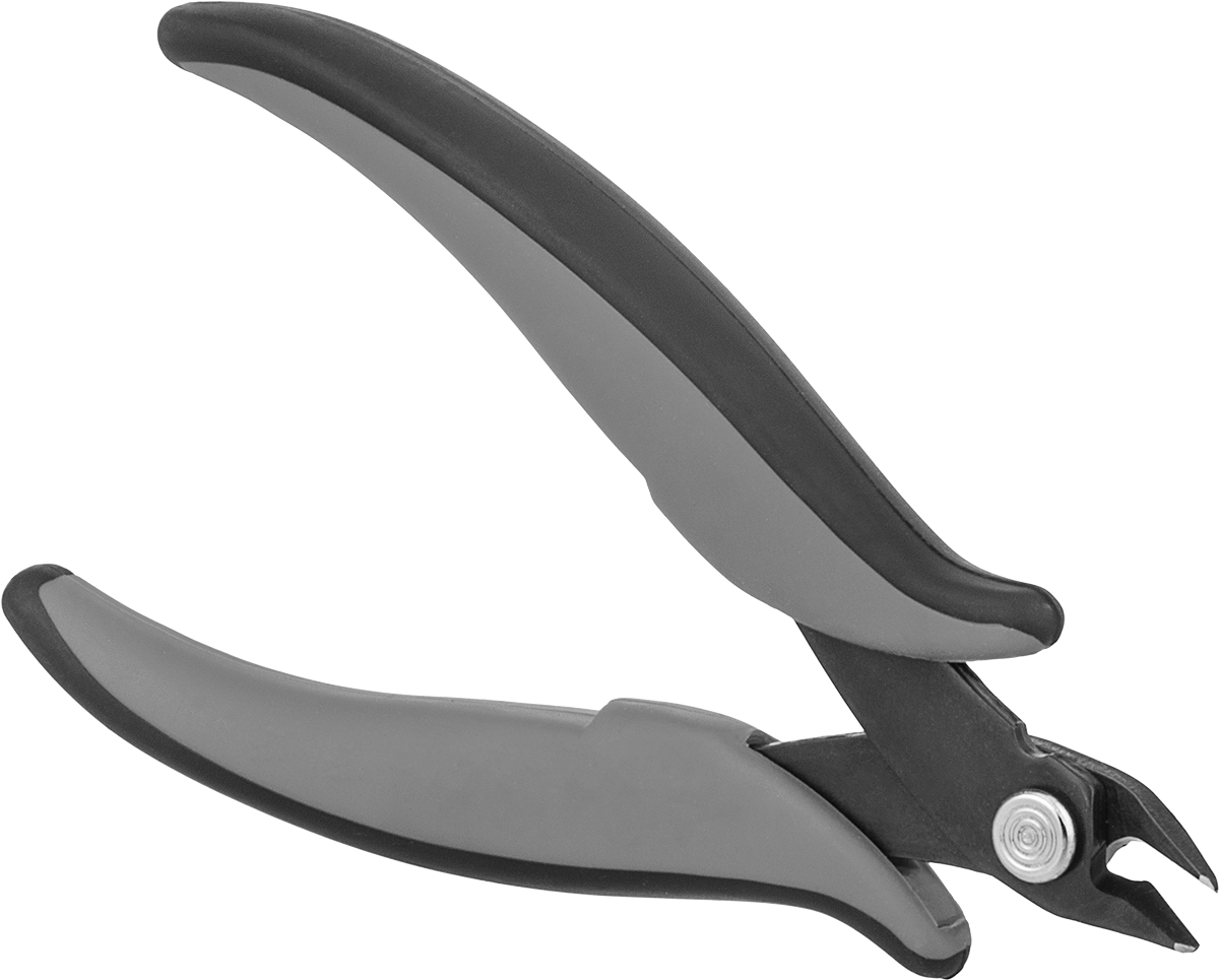Ekonomik Tel Kesiciler, Konik Başlık ve Ultra Grip, 5-1/2" Toplam Uzunluk, Gömme Kesim