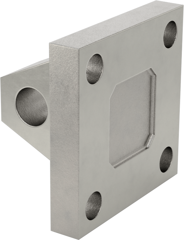 Hidrolik Silindirler için Paslanmaz Çelik Pivot Braketi, 3/4" Pim Çapı için