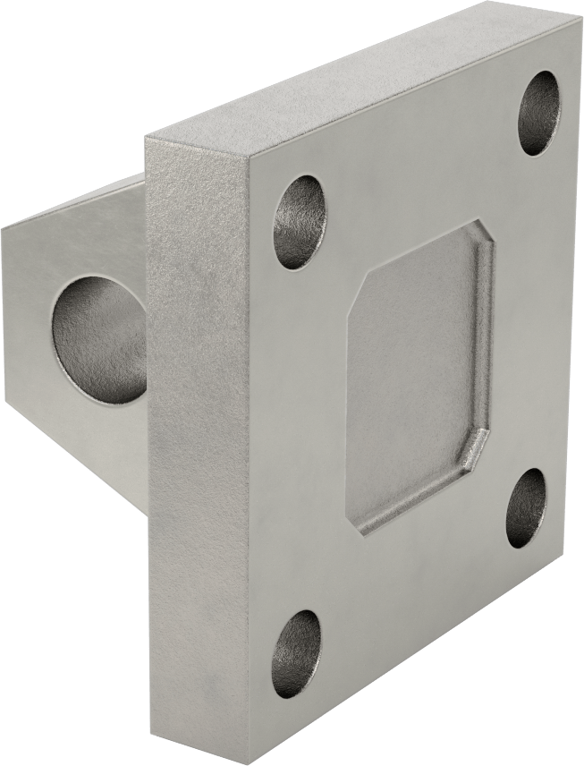 Hidrolik Silindirler için Paslanmaz Çelik Pivot Braketi, 1" Pim Çapı için