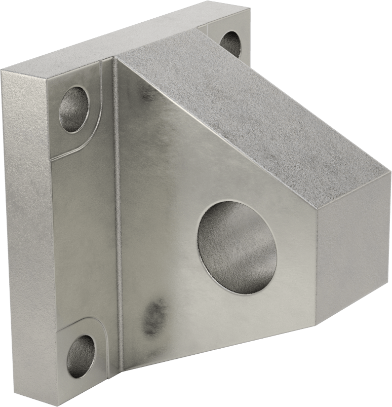 Hidrolik Silindirler için Paslanmaz Çelik Pivot Braketi, 1-3/8" Pim Çapı için