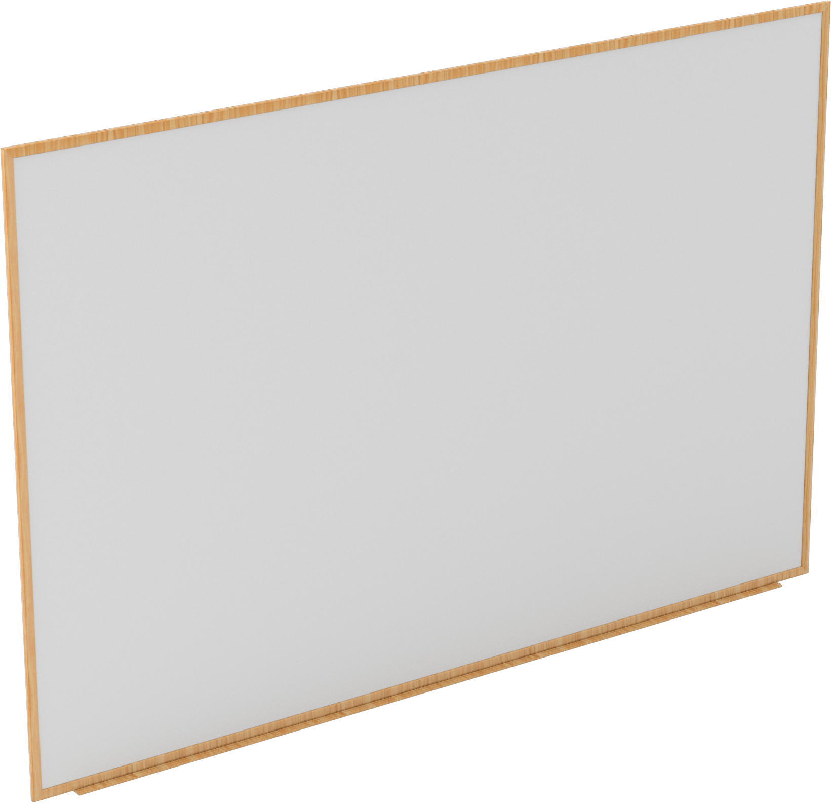 Beyaz tahta, Meşe Çerçeveli Manyetik, 72“ Genişlik x 48” Yükseklik