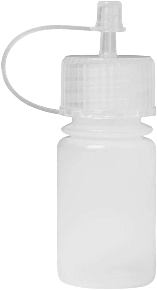 Damlalıklı Sıkma Şişesi, 0,5 FL. oz Kapasite, 1" Çap