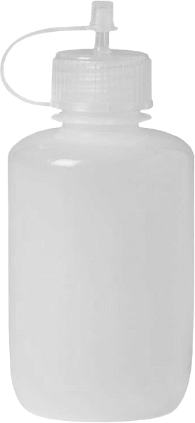 Damlalıklı Sıkma Şişesi, 4 FL. oz Kapasite, 2-1/8" Çap