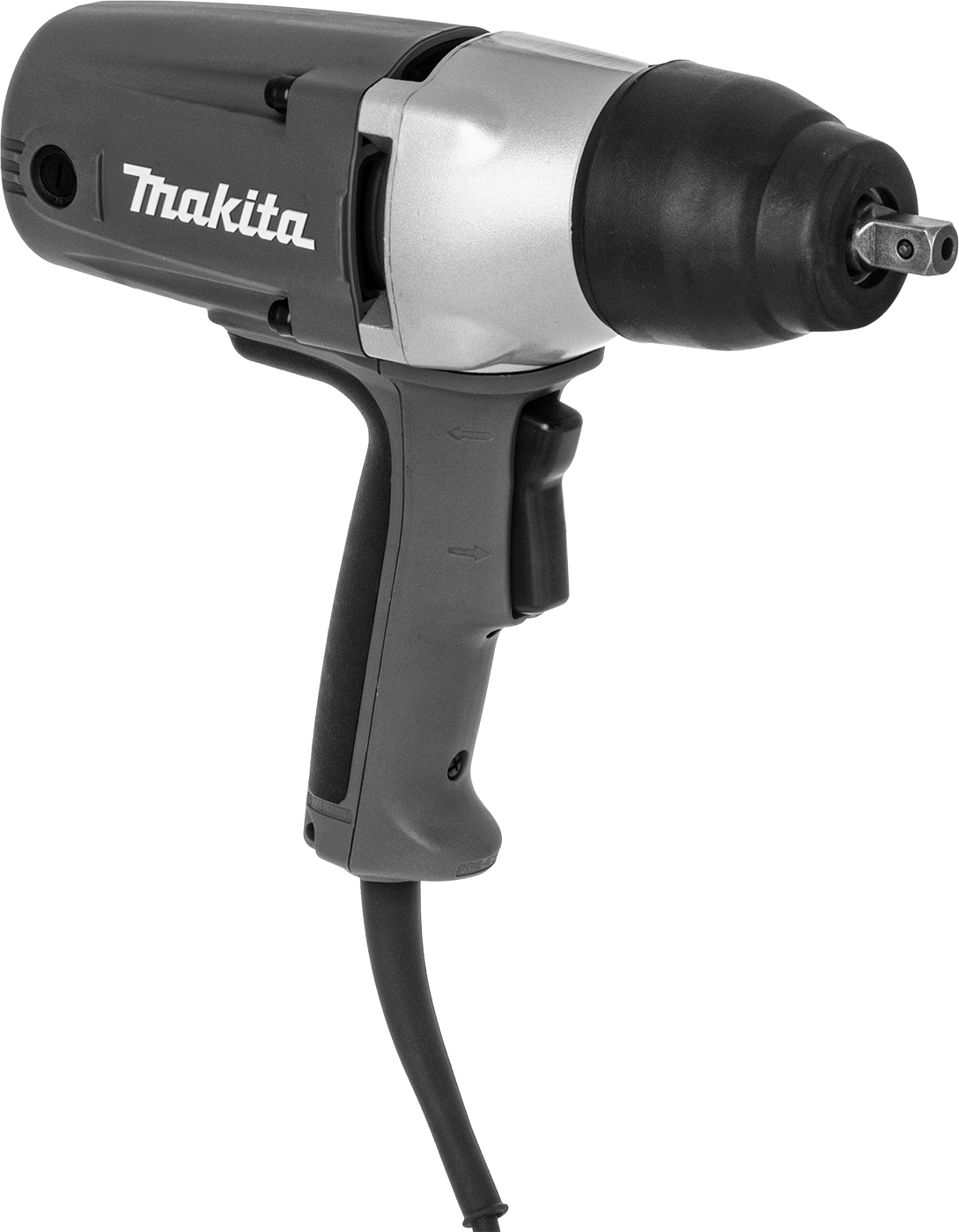 Pimli Soket Tutuculu Elektrikli Darbeli Anahtar, Makita Tw0350, 1/2" Kare Tahrik, 260 ft.-lbs. Maksimum Tork