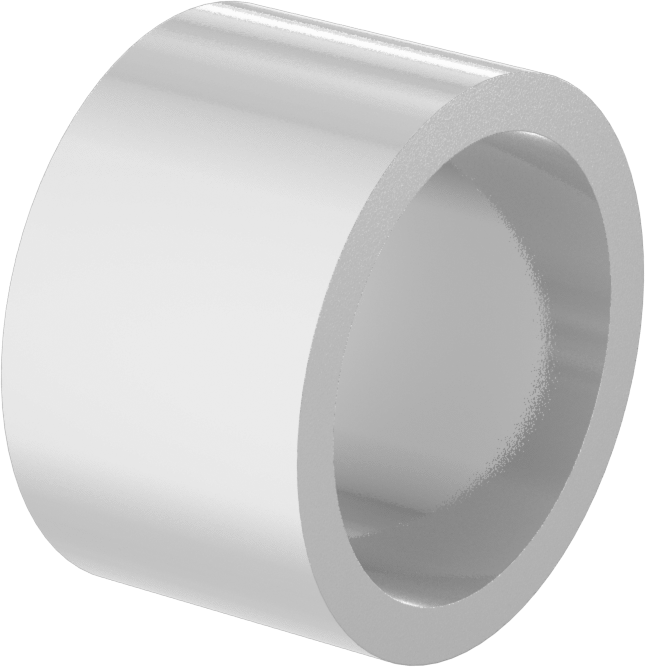 Gıda ve İçecek Sektörü için Kuru Çalışan Kovanlı Rulman, UHMW, 1“ Mil Çapı ve 1-1/4” Gövde İç Çapı için, 3/4" Uzunluk
