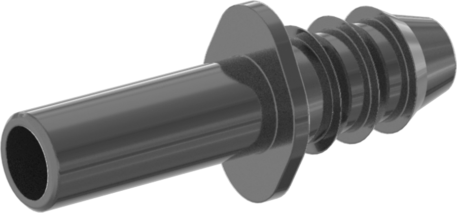 Hava için Bas-Bağlan Boru Bağlantı Parçası, Adaptör, 5/16“ Mil Dış Çapı x 1/4” Boru İç Çapı