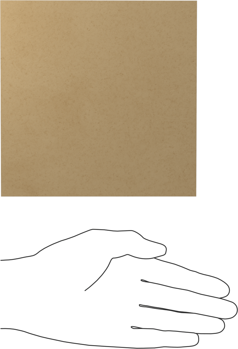 Yüksek Mukavemetli Yüksek Sıcaklık Silikon Kauçuk Levha, Yapışkan Arka Yüzeyli, Gri, 6" x 6", 1/32" Kalınlık