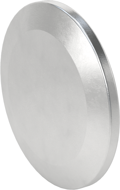 Hızlı Kelepçeli Yüksek Vakum Bağlantı Parçası, 1-1/2" Dış Çaplı Alüminyum Boru için Kapak