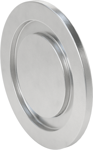 Hızlı Kelepçeli Yüksek Vakum Bağlantı Parçası, 1-1/2" Dış Çaplı Alüminyum Boru için Kapak