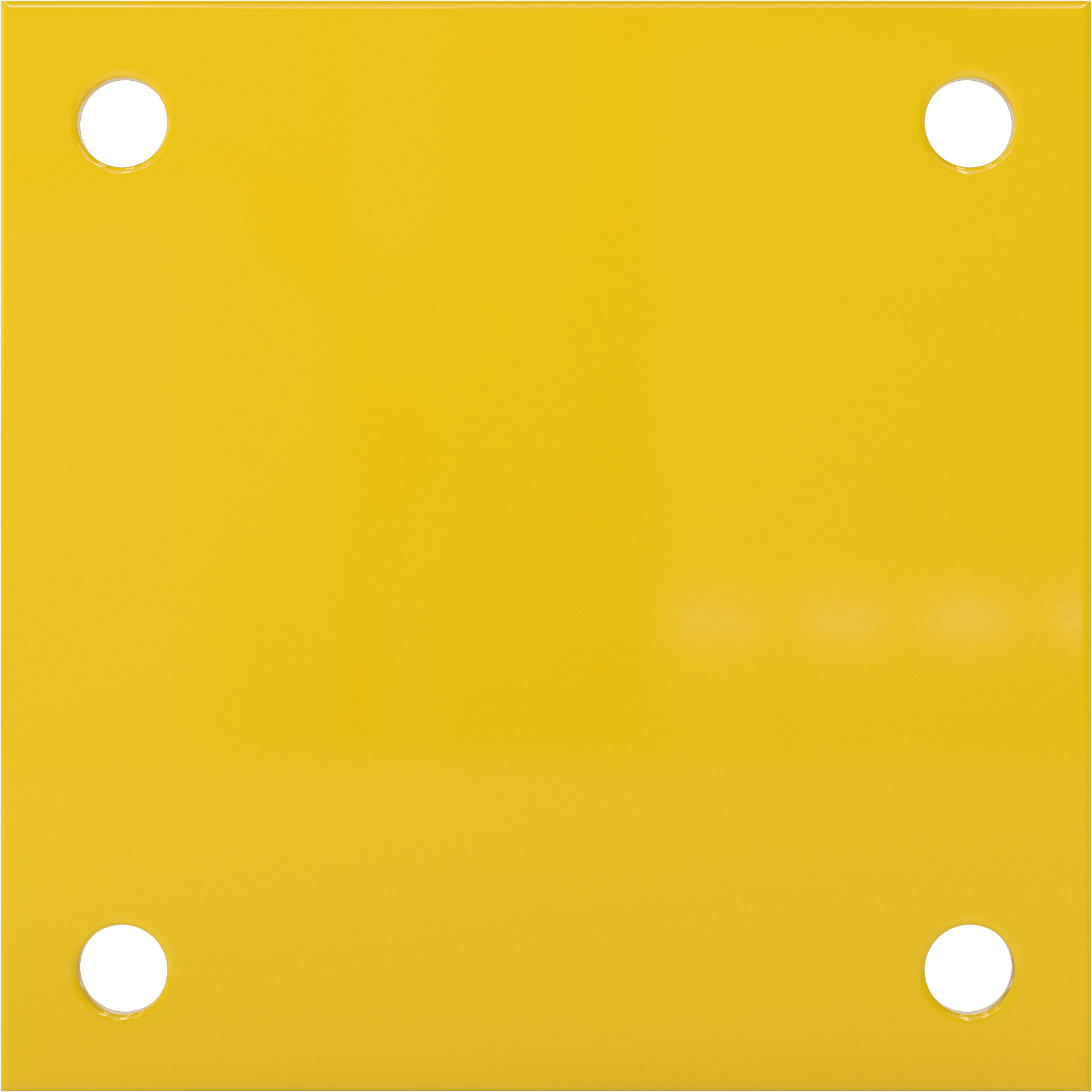 Bollard, Bantlı Kapalı Üst, 42" Yükseklik