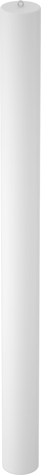 Bollard, Kapalı Üst, Zemin Altı Montajı, 84 inç Yükseklik, 6-5/8" Çap