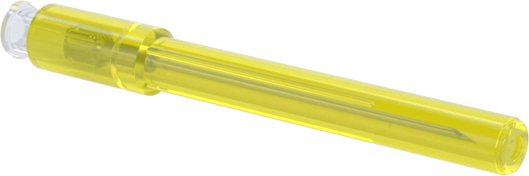 Luer Lock Bağlantılı Steril Paslanmaz Çelik Şırınga İğnesi, 20 Gauge İğne, 1-1/2" Uzunluk