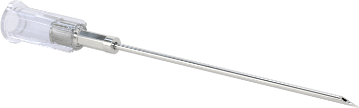 Luer Lock Bağlantılı Steril Paslanmaz Çelik Şırınga İğnesi, 20 Gauge İğne, 1-1/2" Uzunluk