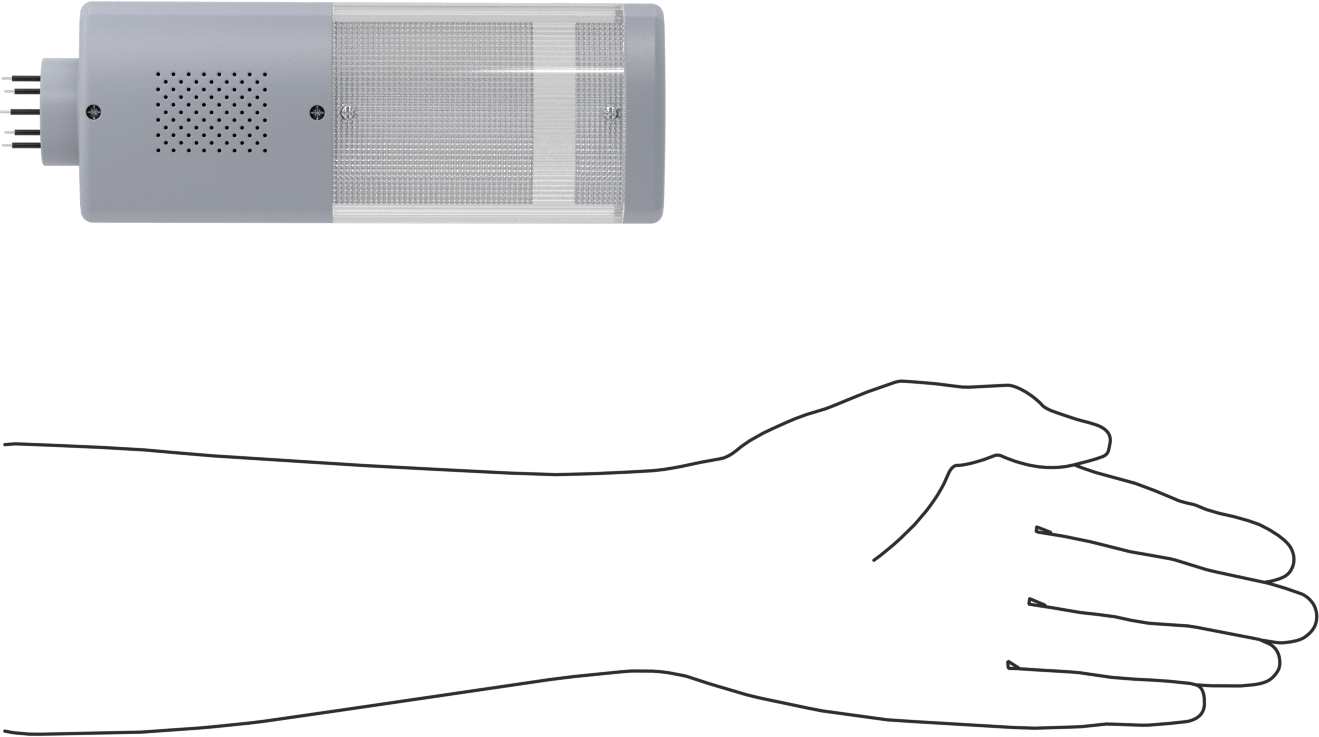 3'ü 1 Arada Kompakt Sinyal Kulesi, Sesli Alarm ile, 120V AC, Kahverengi/Yeşil/Kırmızı