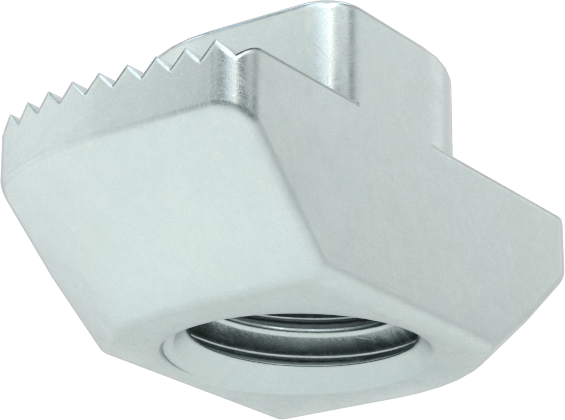Static-Control T-Yivli Çerçeve Bağlantı Elemanları, 45 mm Yüksek Ray için Tak-Çıkar Çekiç Somunu, M8 Diş
