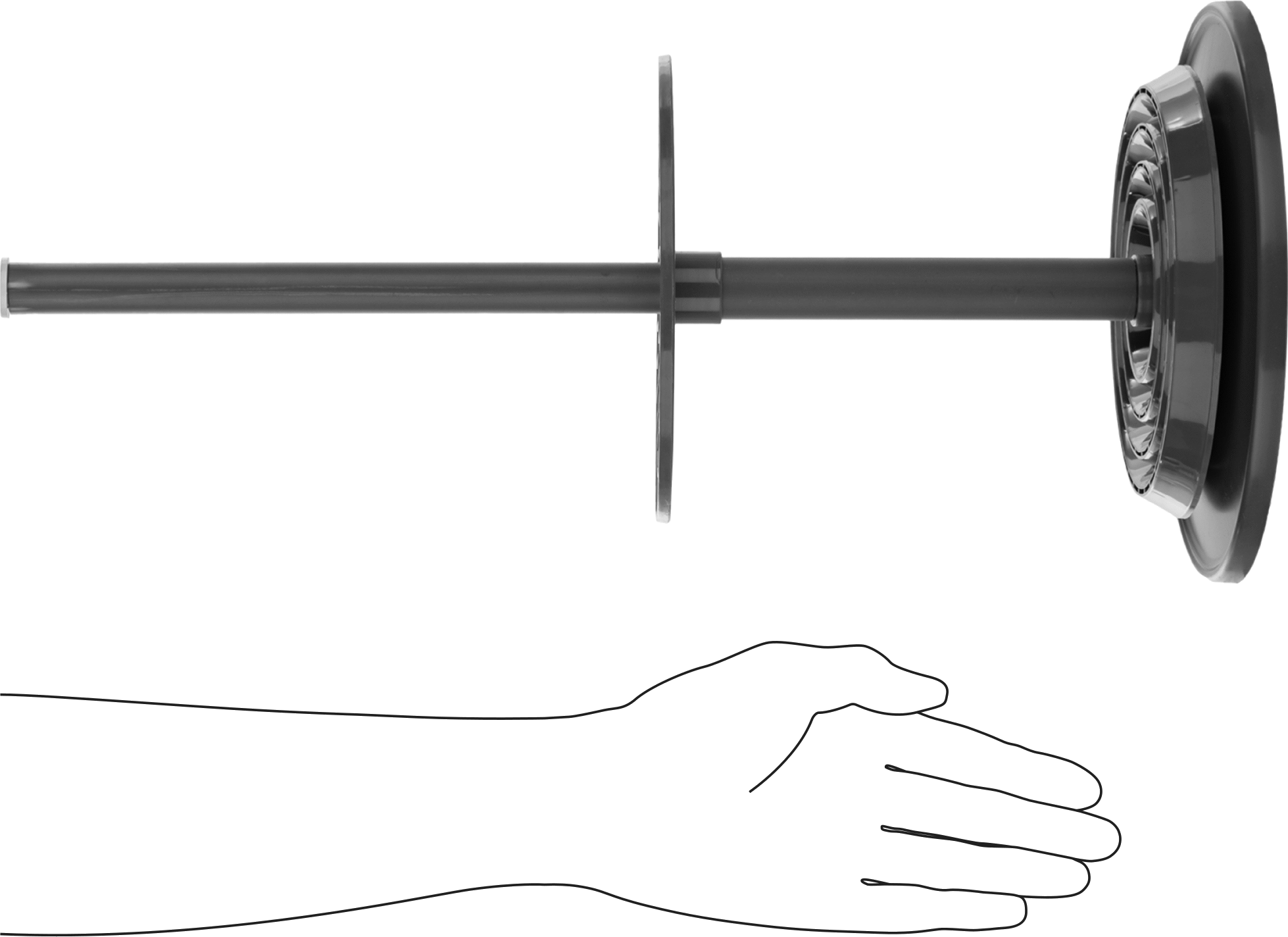 Pipette Holder, Vertical Tabletop Mount, for 94 Pipettes