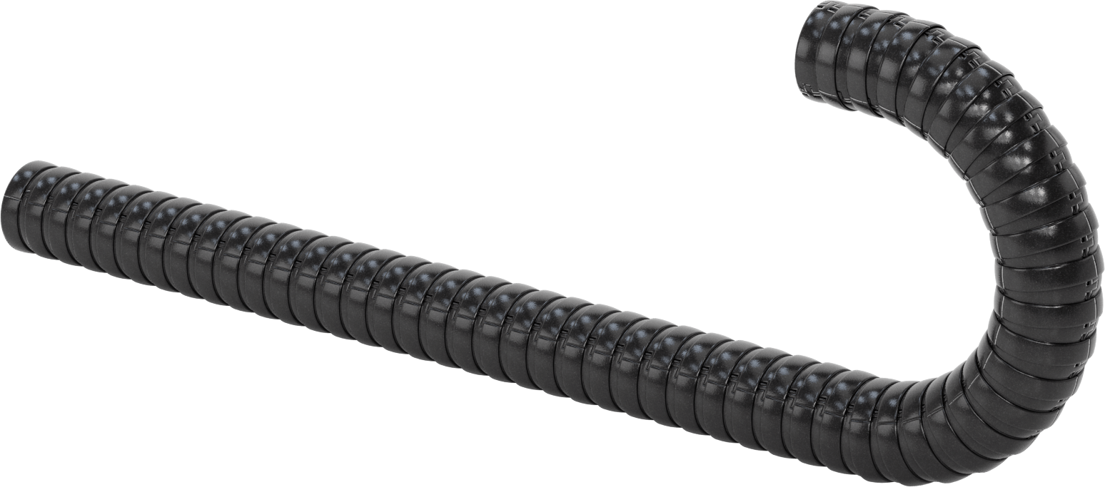 Her Yöne Açık Kablo ve Hortum Taşıyıcı, Çıtçıtlı Kapaklı Üç Kanallı, 4-1/4" OD, 6 Fit Uzunluk