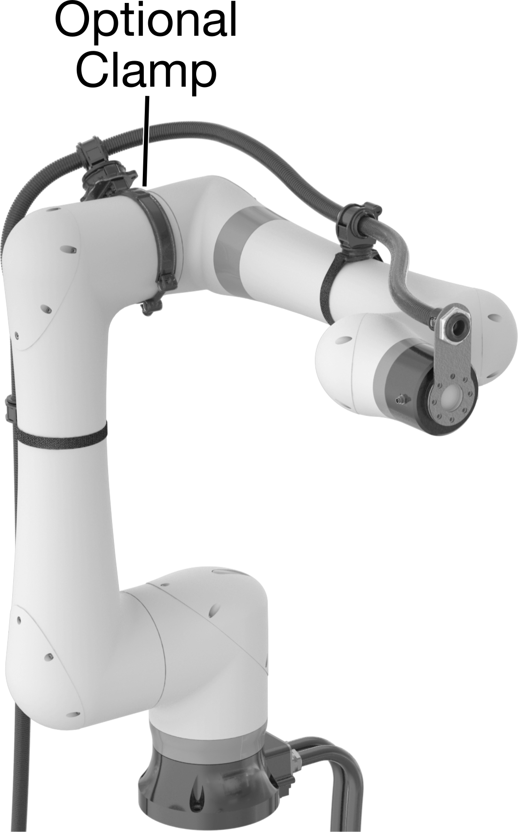 Shown with Robot Arm (Not Included)
