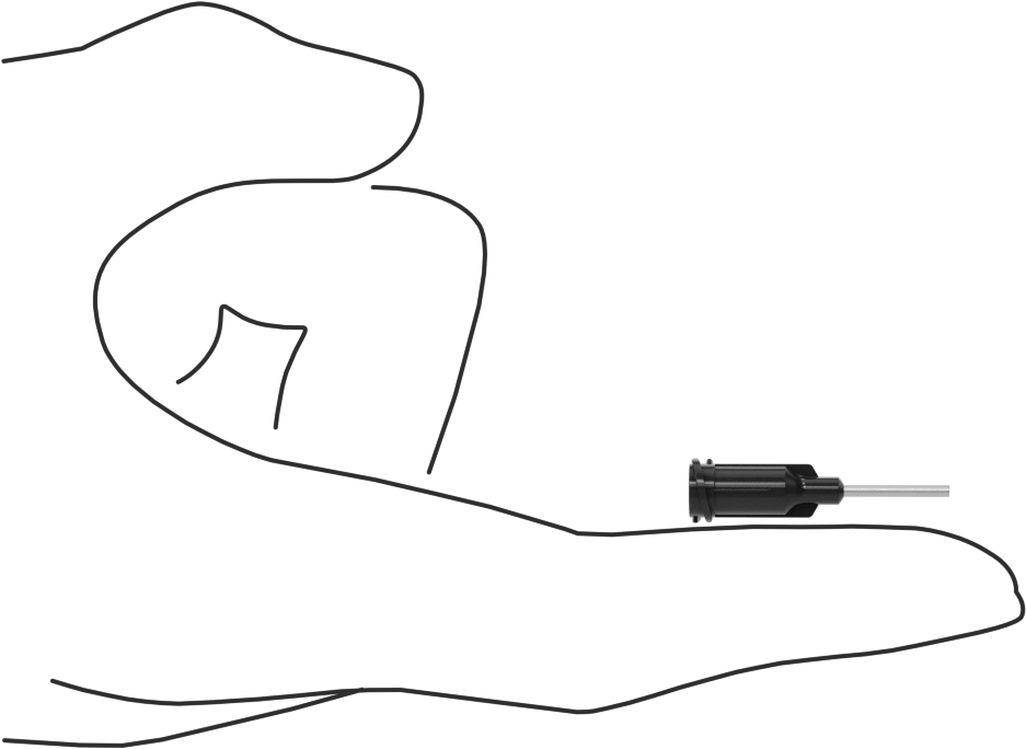 Luer Lock Bağlantılı 18 Gauge x 1/2" Uzunluğunda Static-Control Şırınga İğneleri