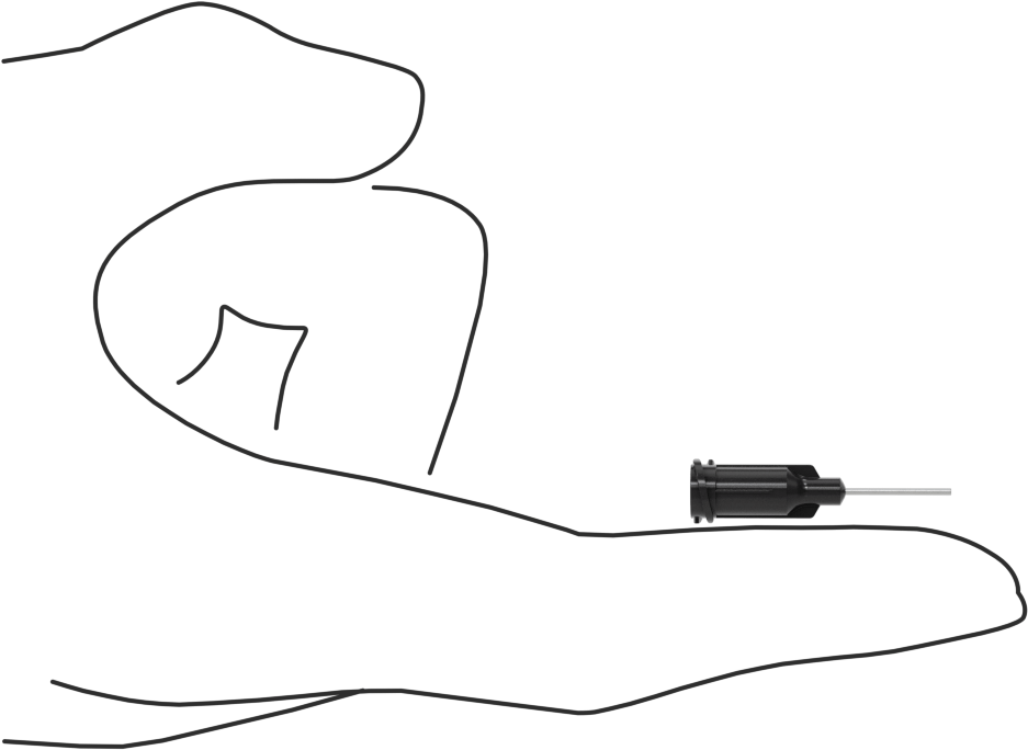 Luer Lock Bağlantılı 22 Gauge x 1/2" Uzunlukta Static-Control Şırınga İğneleri