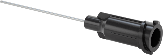 24 Gauge x 1 inç Uzunlukta Luer Lock Bağlantılı Static-Control Şırınga İğneleri