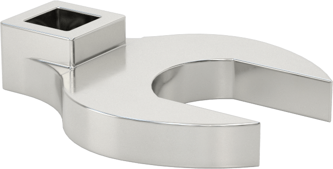 Anahtar Başlığı, 1/2" Kare Tahrik, 1-1/8" Boyut