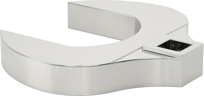 Anahtar Başlığı, 1/2" Kare Tahrik, 2-1/8" Boyut