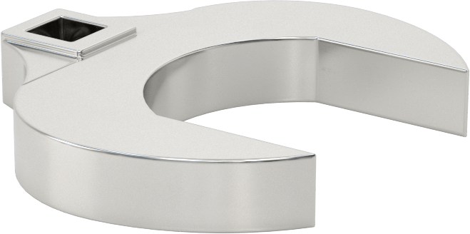 Anahtar Başlığı, 1/2" Kare Tahrik, 2-1/4" Boyut