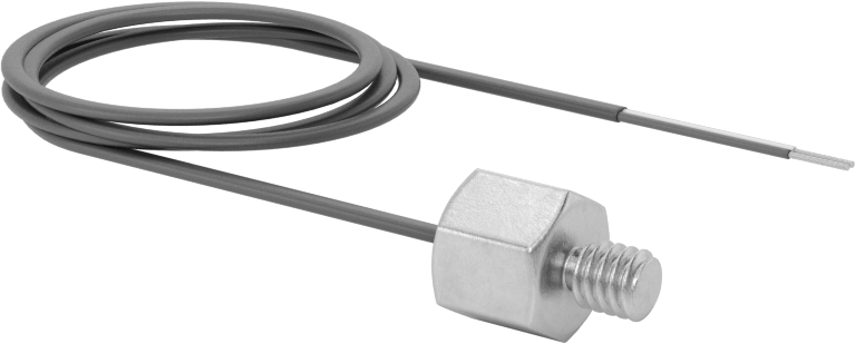 Yüzeyler için Dişli Termokupl Probu, Tip K, 1/4“-20 Diş Boyutu x 9/32” Uzunlukta Erkek Prob Bağlantısı