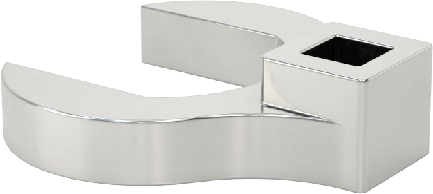 Anahtar Başlığı, 3/8" Kare Tahrik, 1-1/4" Boyut, 2-3/16" Toplam Uzunluk